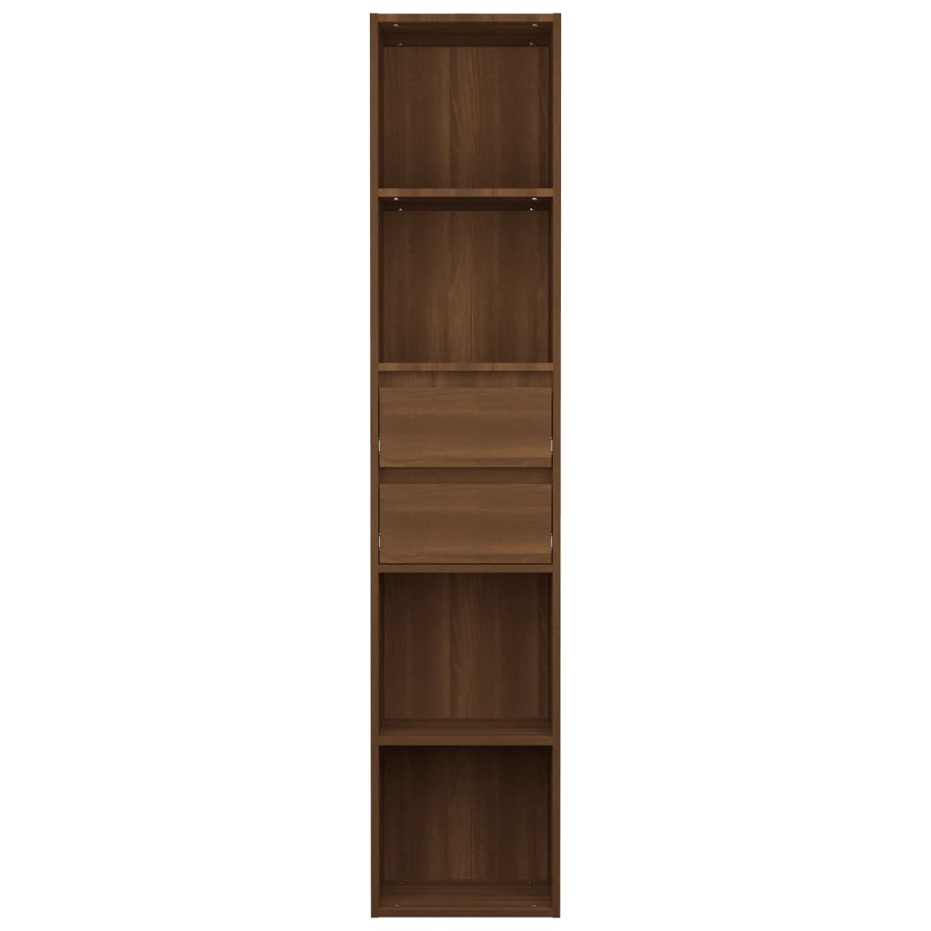 vidaXL Ormarić za knjige smeđi hrast 36x30x171 cm konstruirano drvo