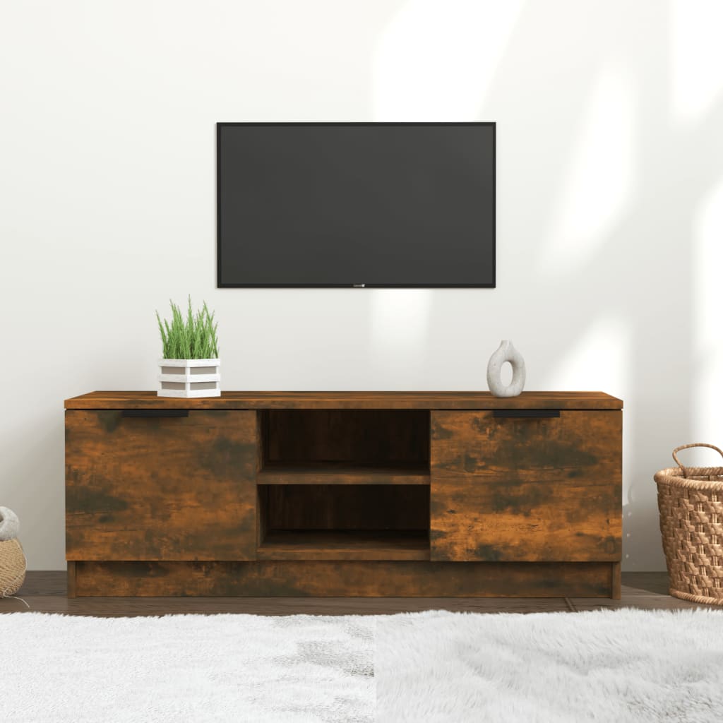 vidaXL TV ormarić boja hrasta 102 x 35 x 36,5 cm konstruirano drvo