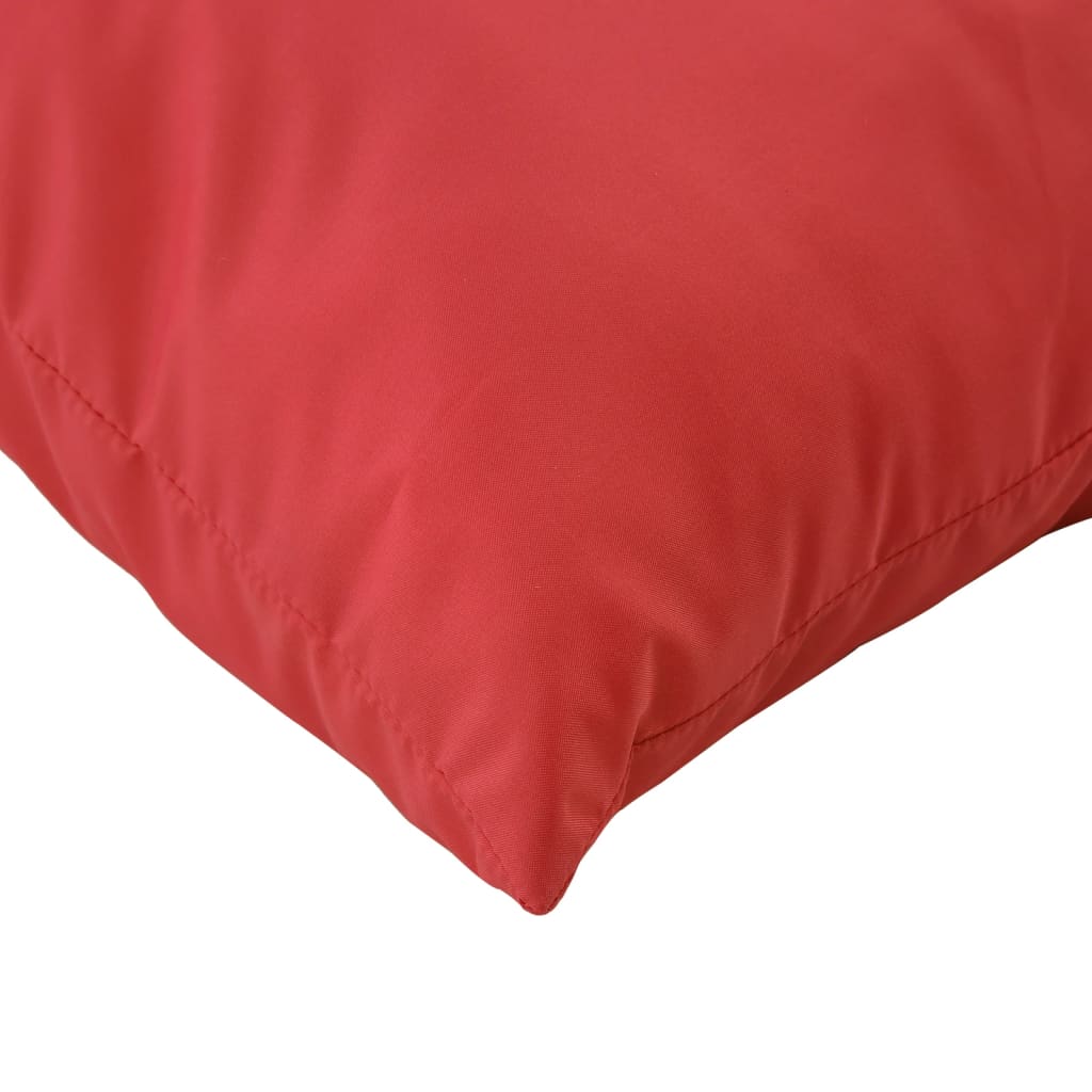 vidaXL Ukrasni jastuci 4 kom crveni 60 x 60 cm od tkanine