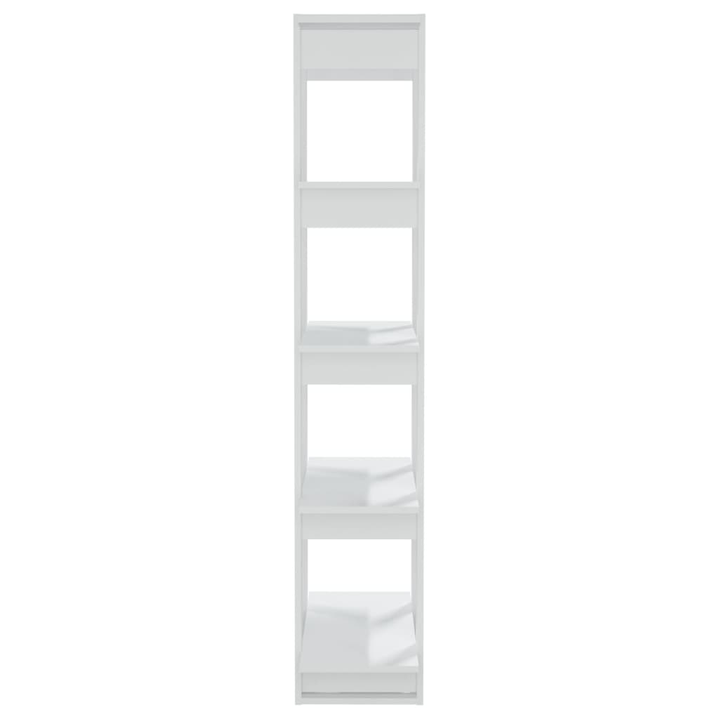 vidaXL Ormarić za knjige / sobna pregrada bijeli 80x30x160 cm iverica