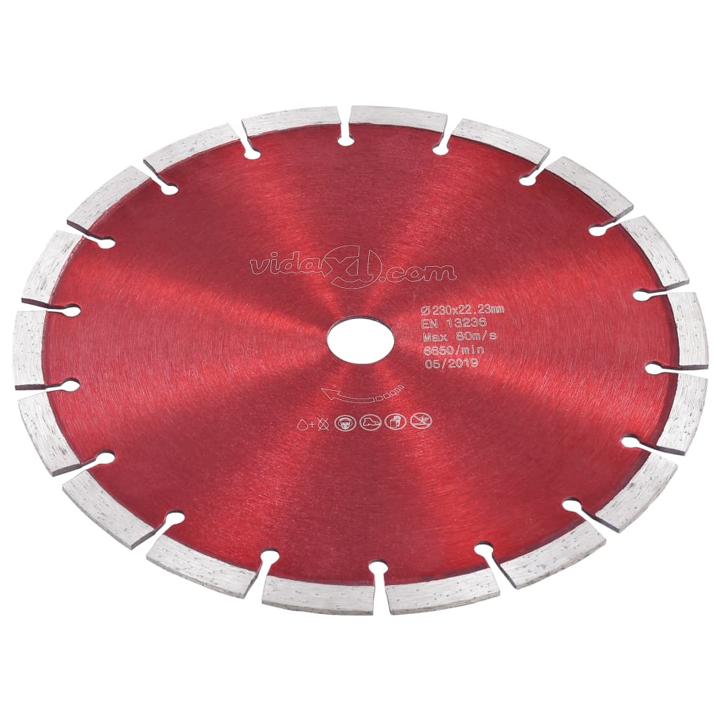 vidaXL Dijamantni disk za rezanje čelični 230 mm