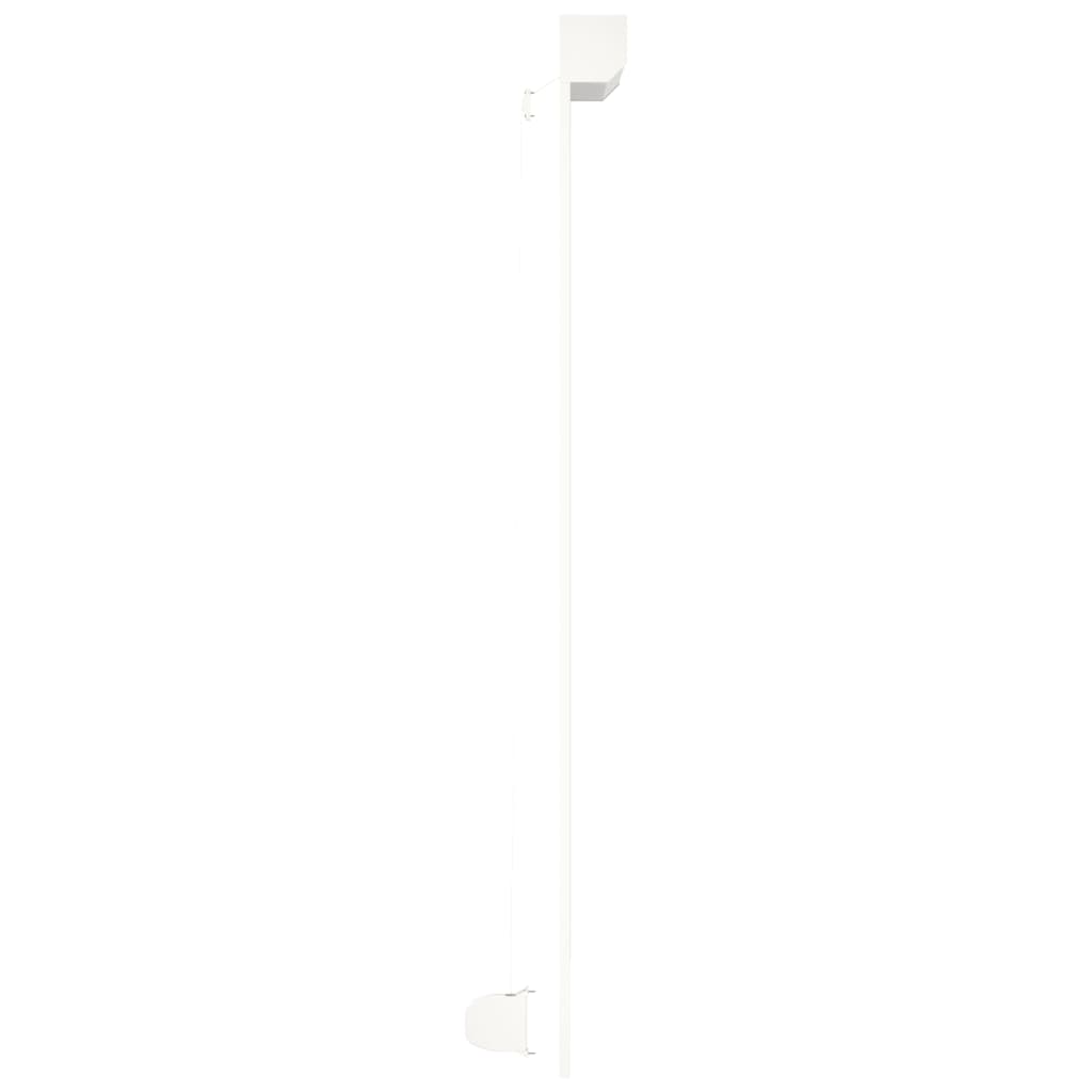 vidaXL Roleta aluminijska 110 x 220 cm bijela