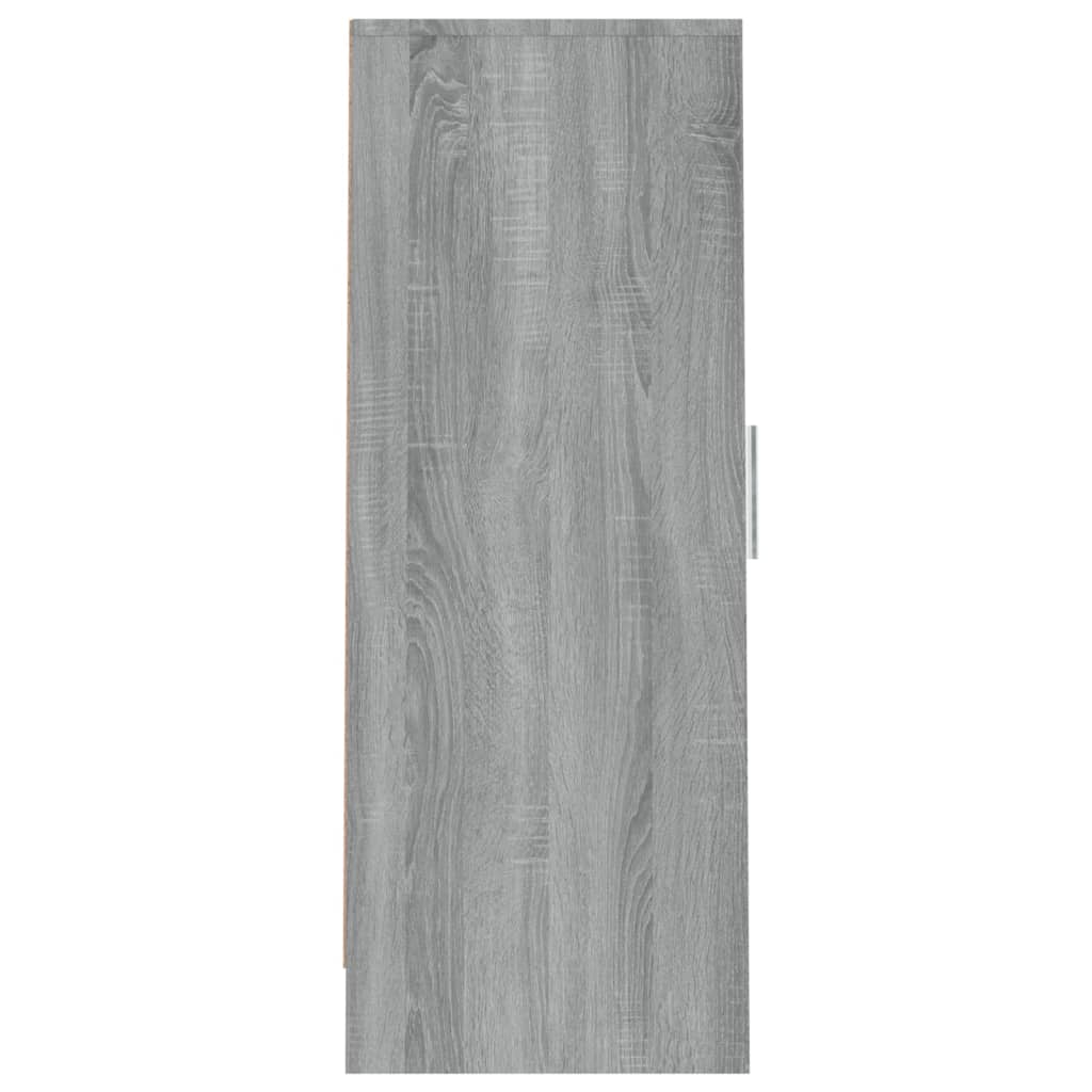 vidaXL Ormarić za cipele sivi hrast 32 x 35 x 92 cm konstruirano drvo