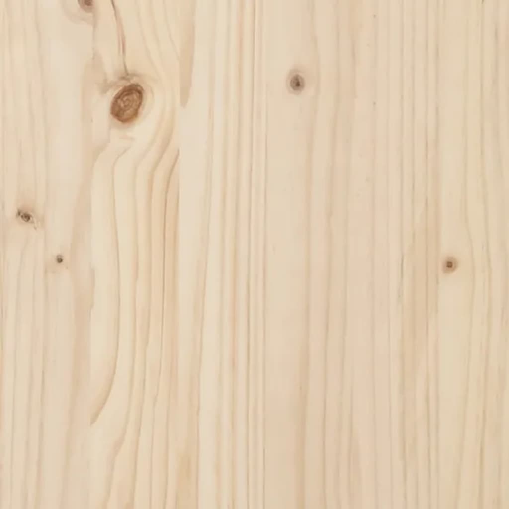 vidaXL Dnevni ležaj od masivne borovine 90 x 190 cm