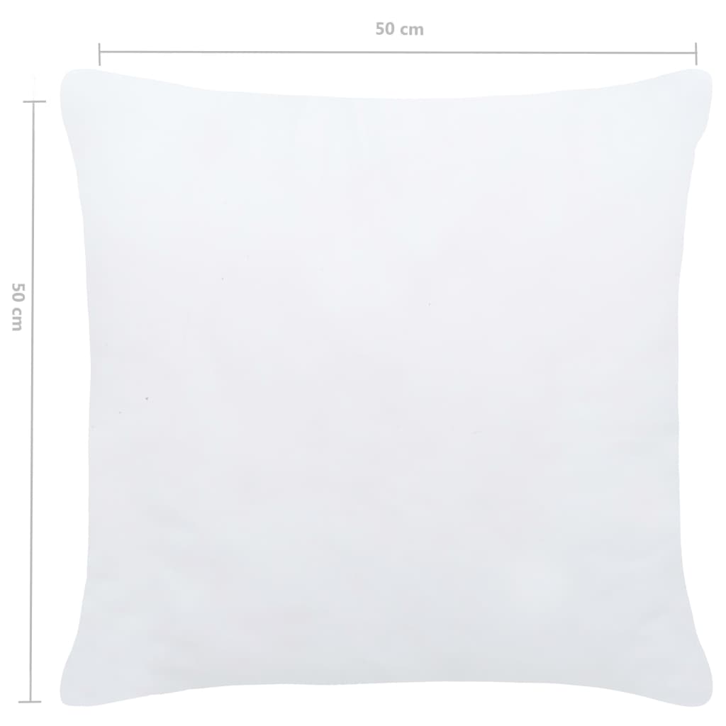vidaXL Punjenja za jastuke 4 kom 50 x 50 cm bijela