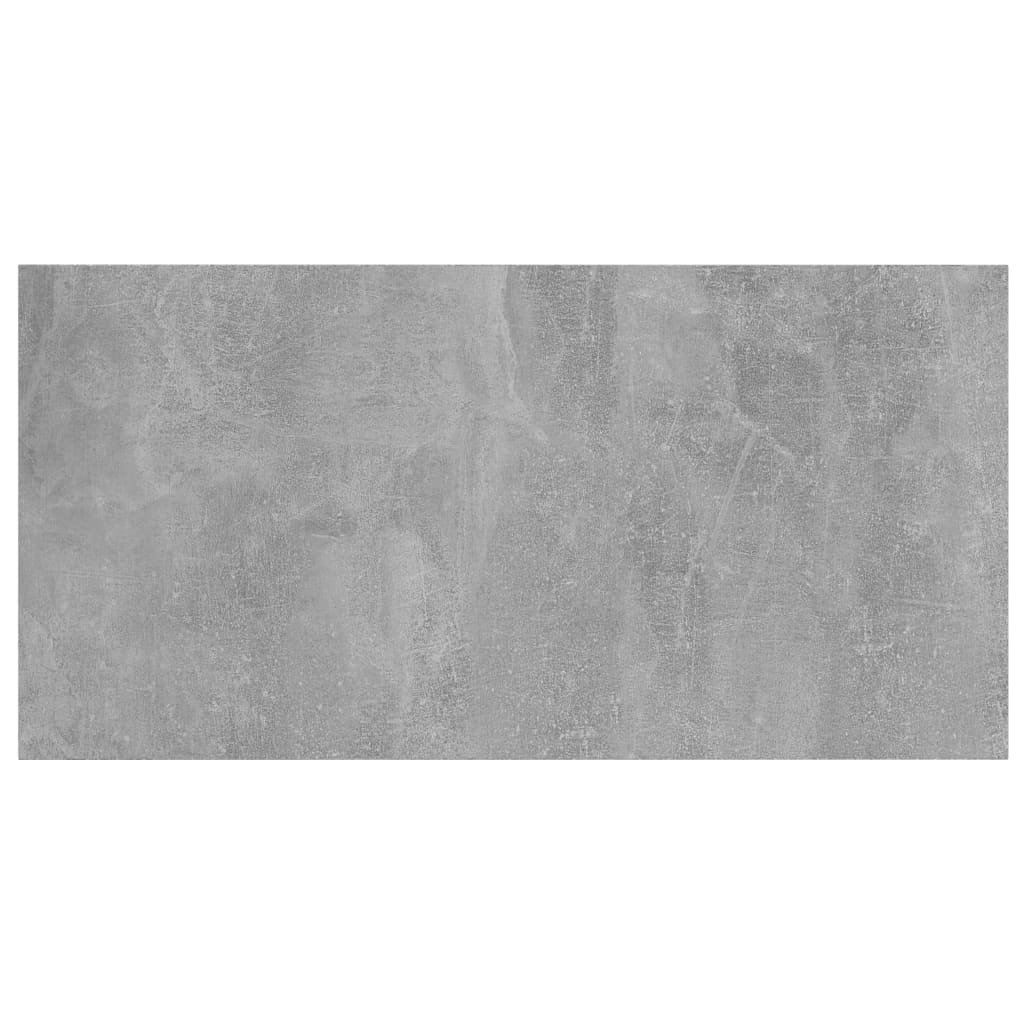 vidaXL Police za knjige 4 kom siva boja betona 80x30x1,5 cm od iverice