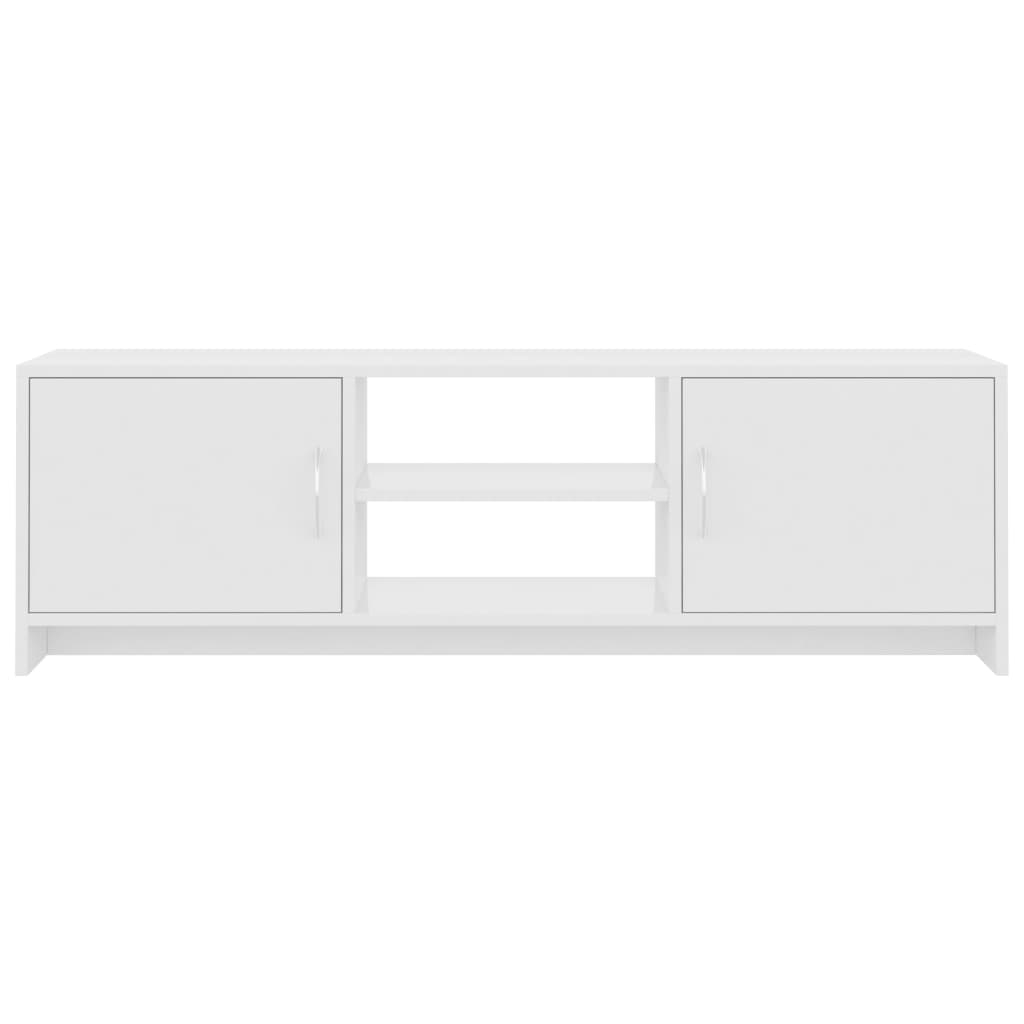 vidaXL TV ormarić od iverice visoki sjaj bijeli 120 x 30 x 37,5 cm