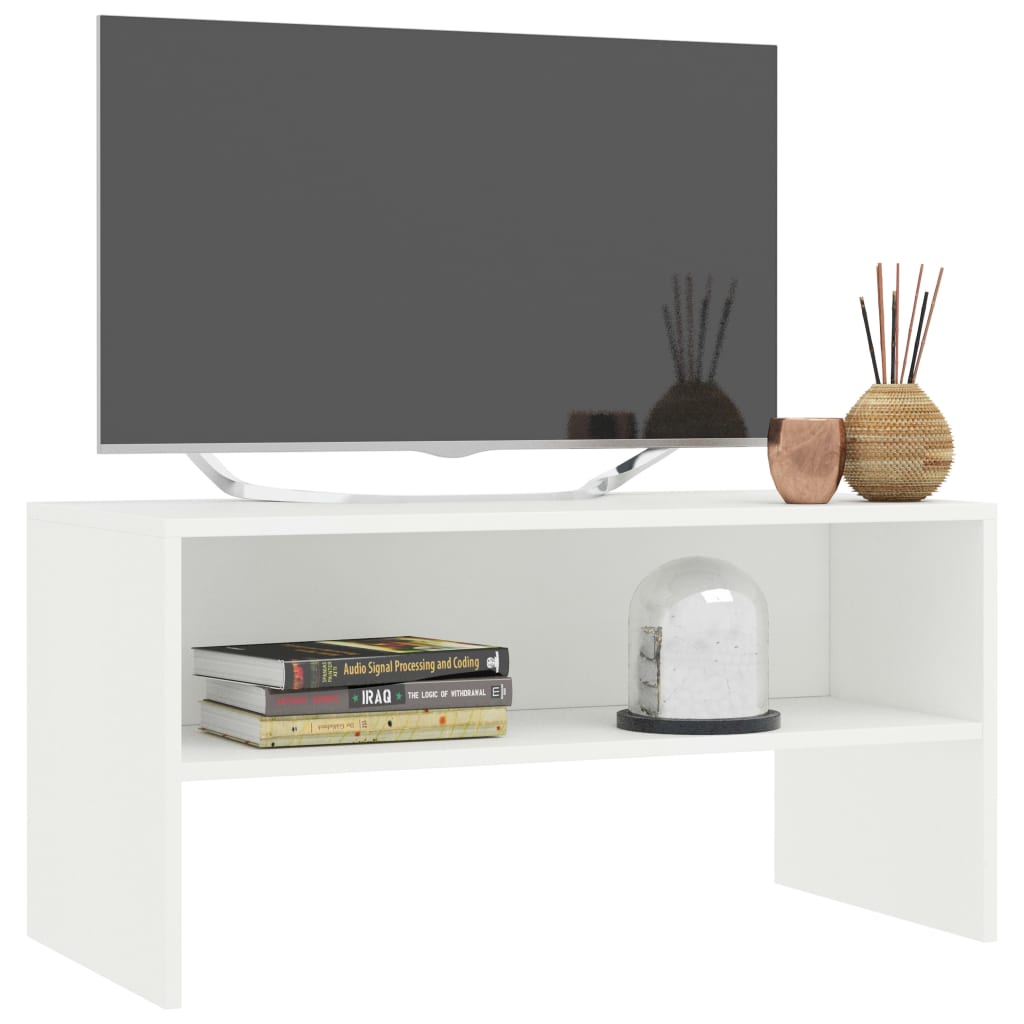 vidaXL TV ormarić od iverice bijeli 80 x 40 x 40 cm