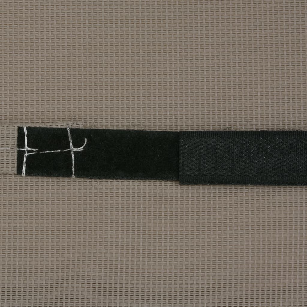 vidaXL Naslon za glavu za ležaljku smeđe-sivi 40x7,5x15 cm tekstilen