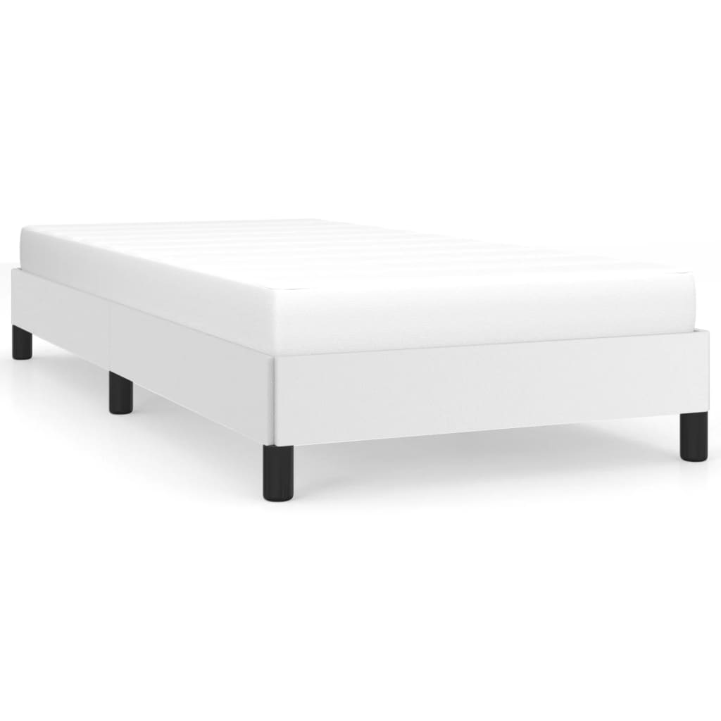 vidaXL Okvir za krevet bijeli 80 x 200 cm od umjetne kože