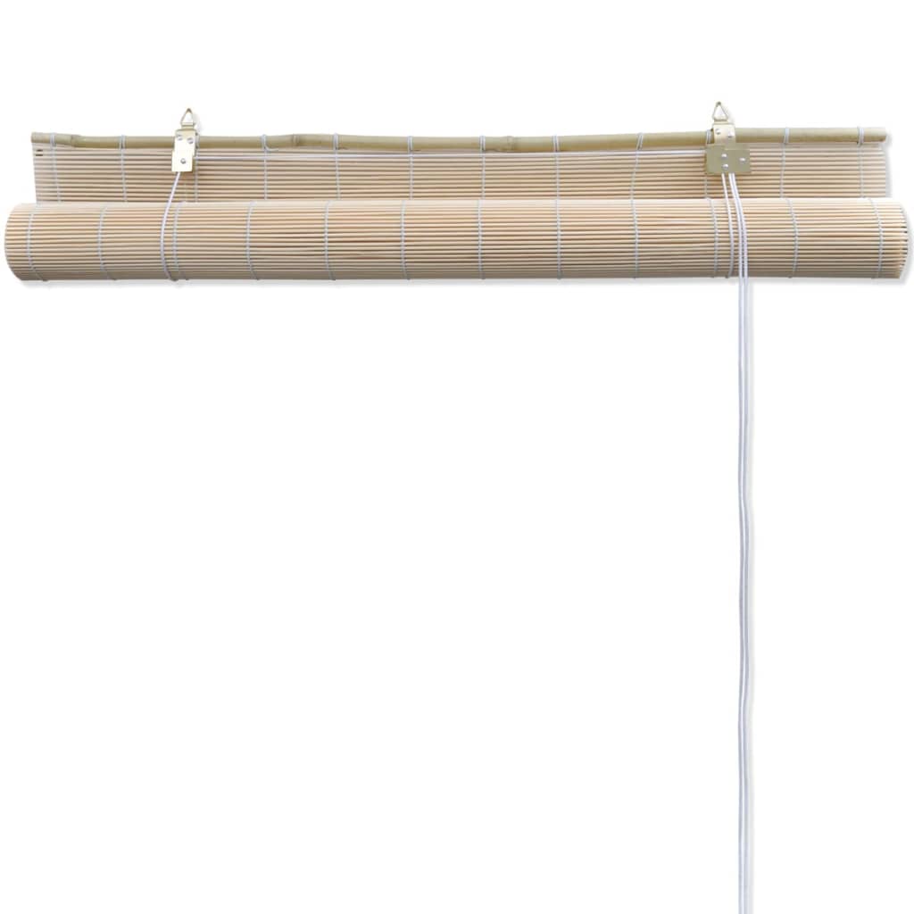 vidaXL Rolete od prirodnog bambusa 2 kom 120 x 160 cm