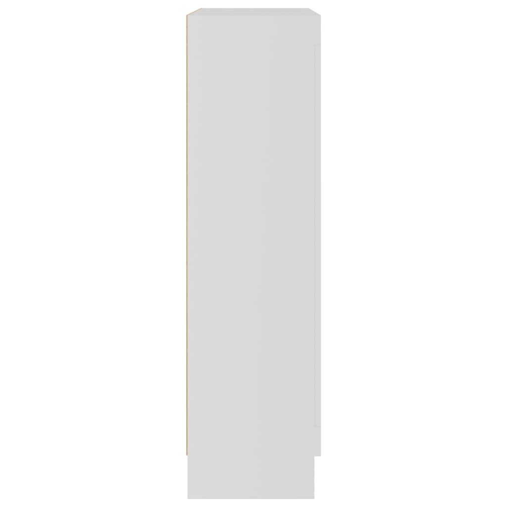 vidaXL Ormarić za knjige bijeli 82,5 x 30,5 x 115 cm konstruirano drvo