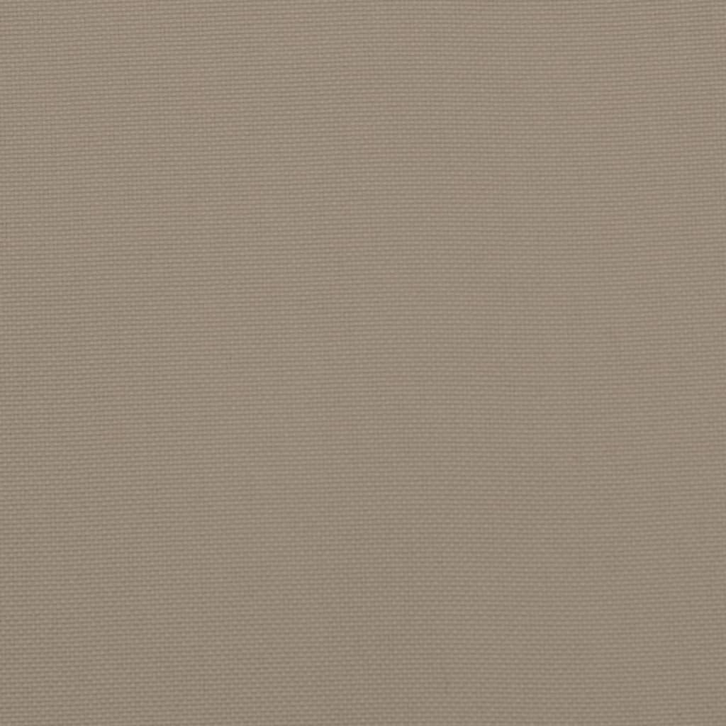 vidaXL Jastuk za palete smeđesivi 60 x 60 x 12 cm od tkanine
