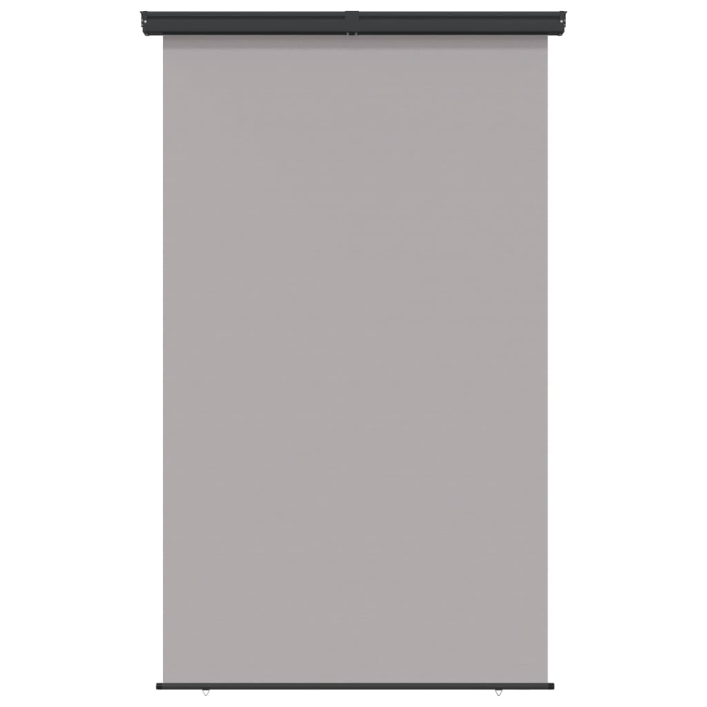 vidaXL Balkonska bočna tenda 175 x 250 cm siva