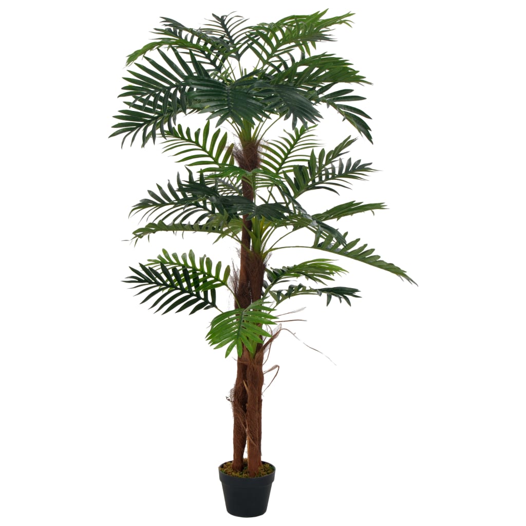 vidaXL Umjetna palma s posudom zelena 165 cm