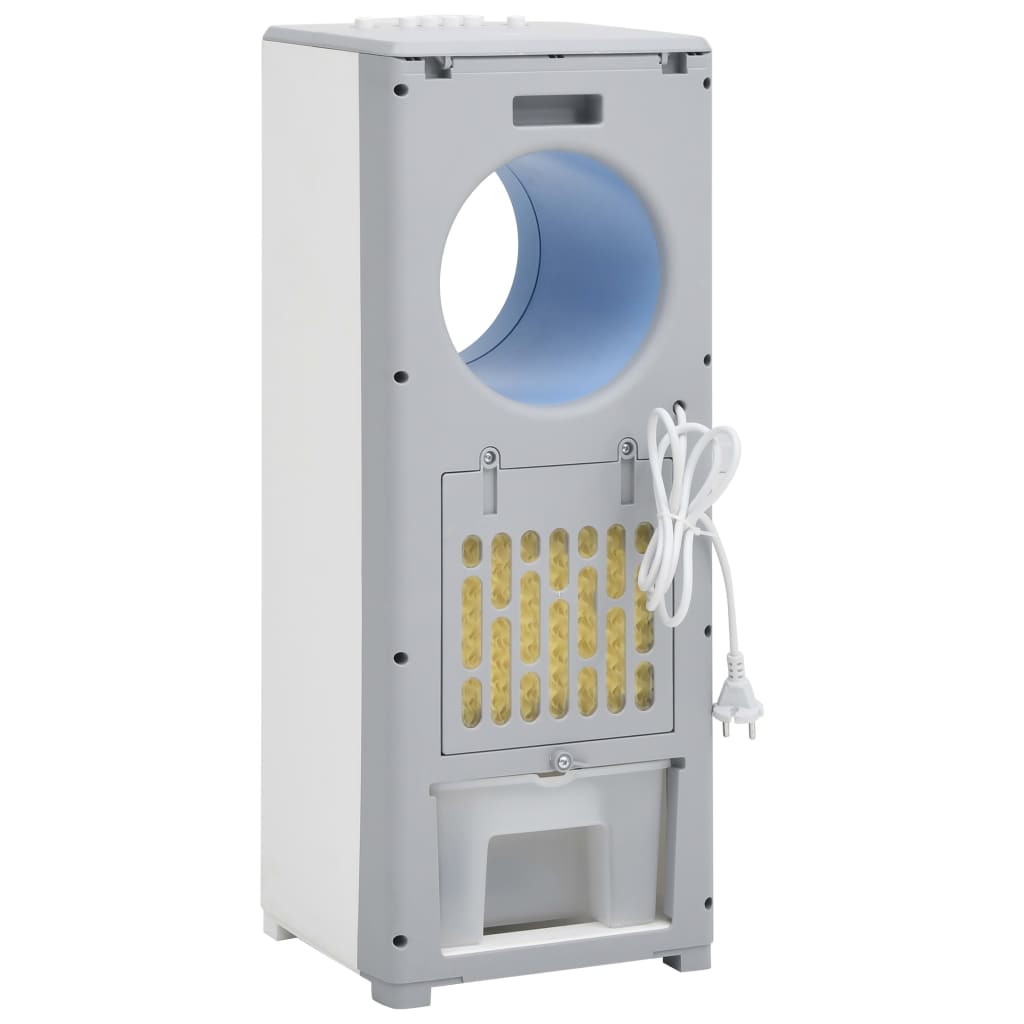 vidaXL 3-u-1 prijenosni rashlađivač zraka bijeli 264x255x680 mm 80 W