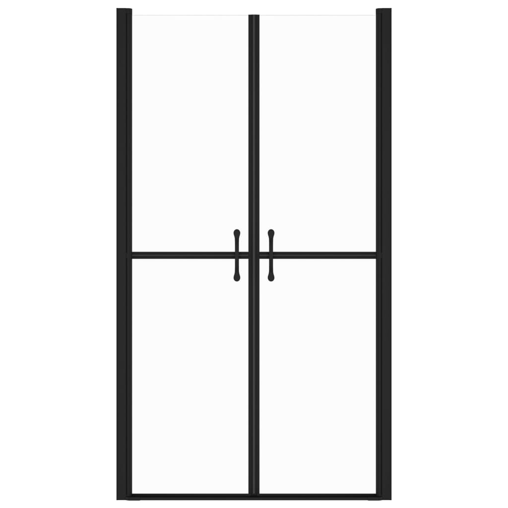 vidaXL Vrata za tuš-kabinu prozirna ESG (78 - 81) x 190 cm