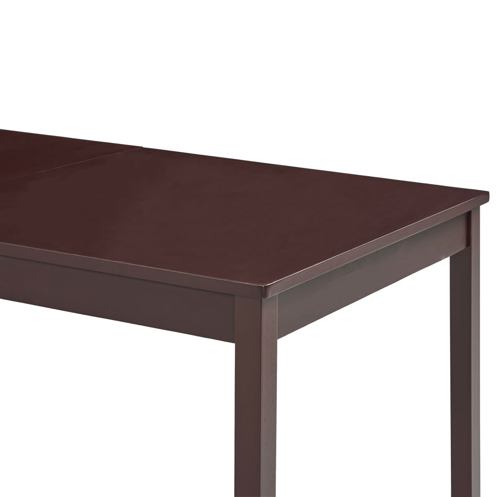 vidaXL Blagavaonski stol tamnosmeđi 180 x 90 x 73 cm od borovine