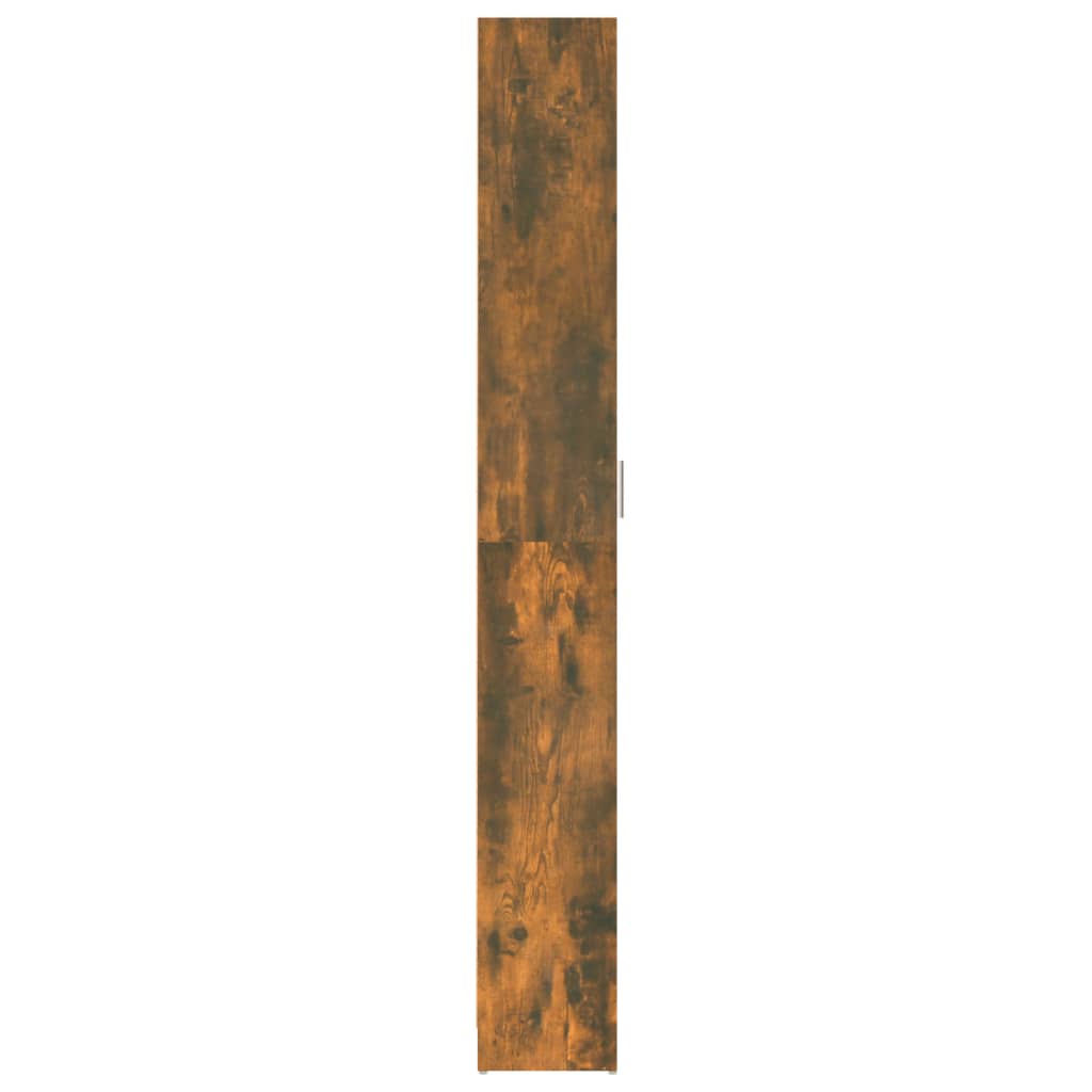 vidaXL Ormarić za hodnik dimljeni hrast 55x25x189 cm konstruirano drvo