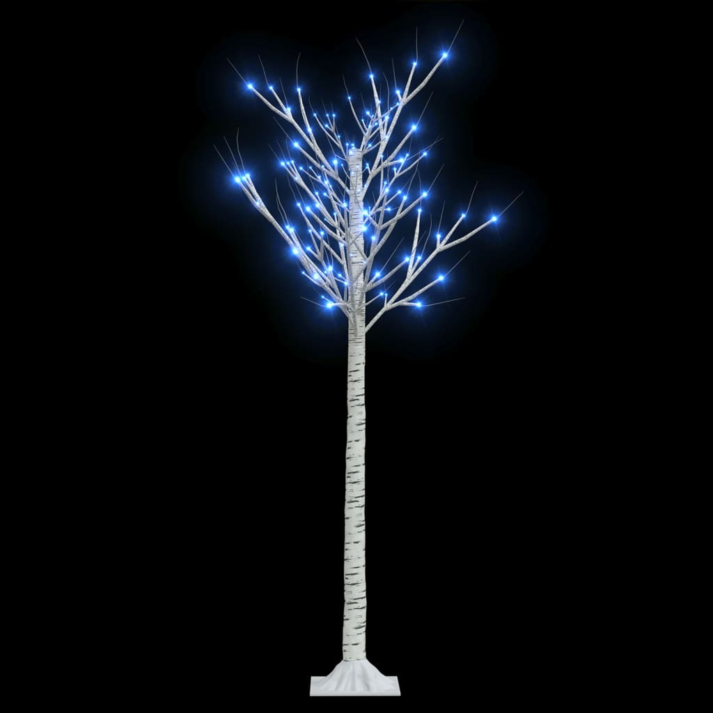 vidaXL Božićno drvce 140 LED žarulja 1,5 m plave s izgledom vrbe