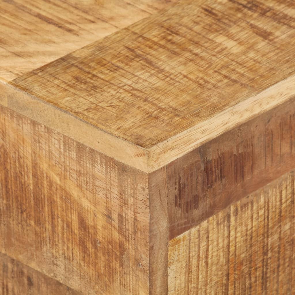 vidaXL Bočni stolić 30 x 30 x 33 cm od grubog drva manga