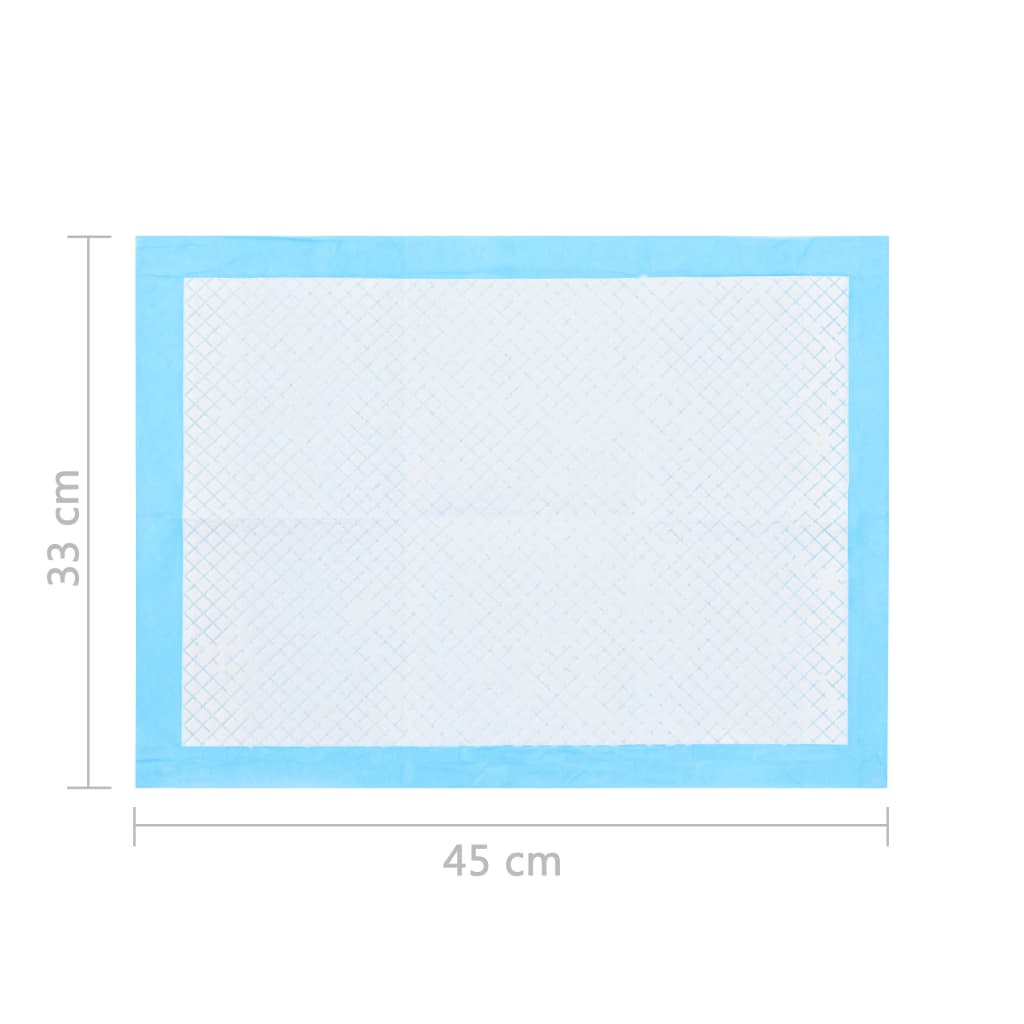 vidaXL Podloge za obuku ljubimaca 100 kom 45x33 cm od netkane tkanine