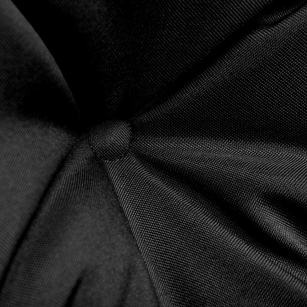 vidaXL Jastuk za ljuljačku crno-sivi 120 cm od tkanine