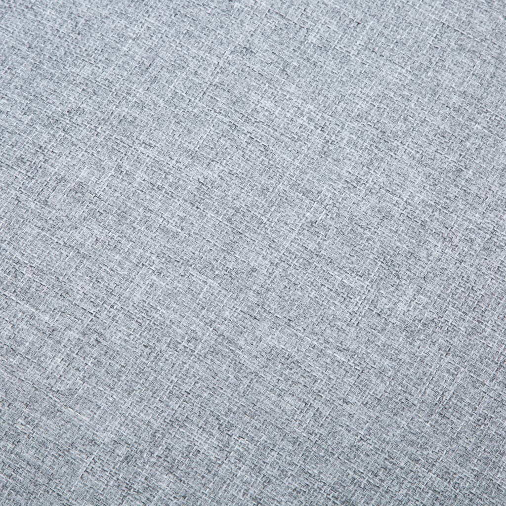 vidaXL Kutna garnitura od tkanine 171,5 x 138 x 81,5 cm svjetlosiva