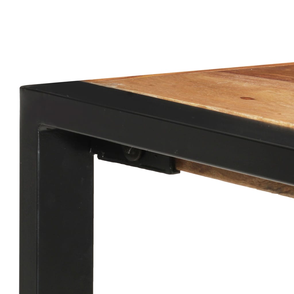 vidaXL Barski stol od masivnog drva šišama 140 x 70 x 110 cm