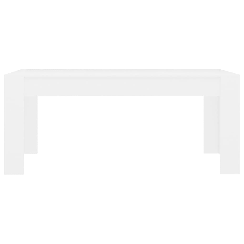 vidaXL Blagovaonski stol bijeli 180 x 90 x 76 cm od iverice