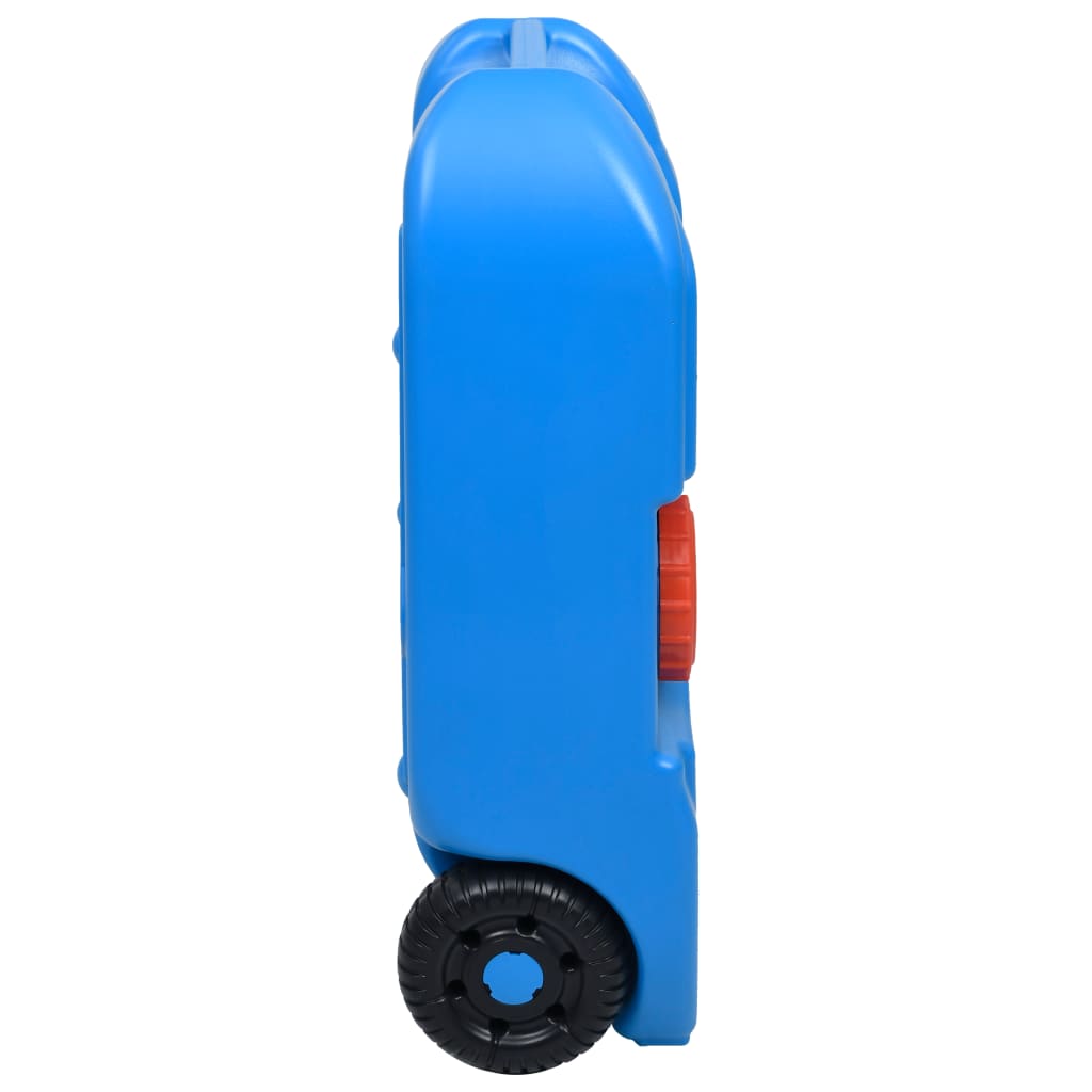 vidaXL Spremnik za vodu na kotačima za kampiranje 40 L plavi