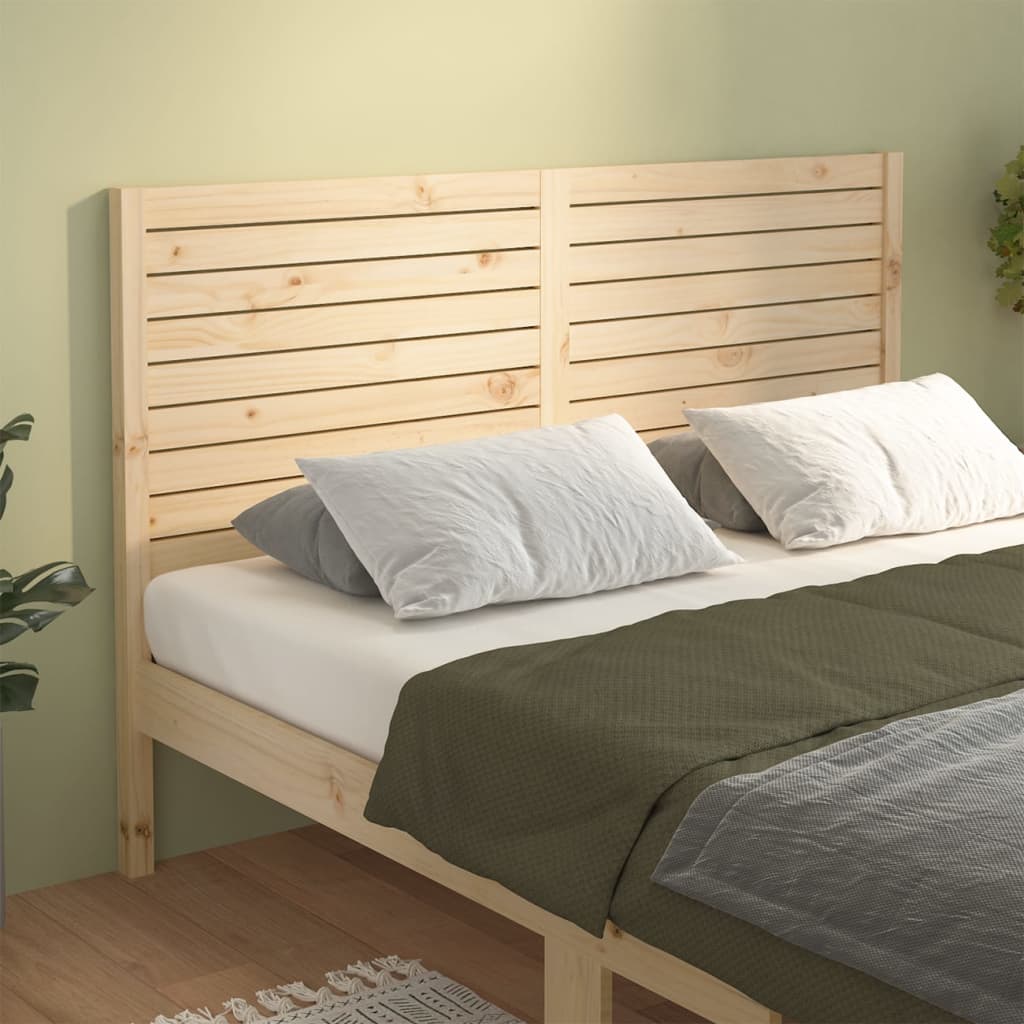 vidaXL Uzglavlje za krevet 206 x 4 x 100 cm od masivne borovine