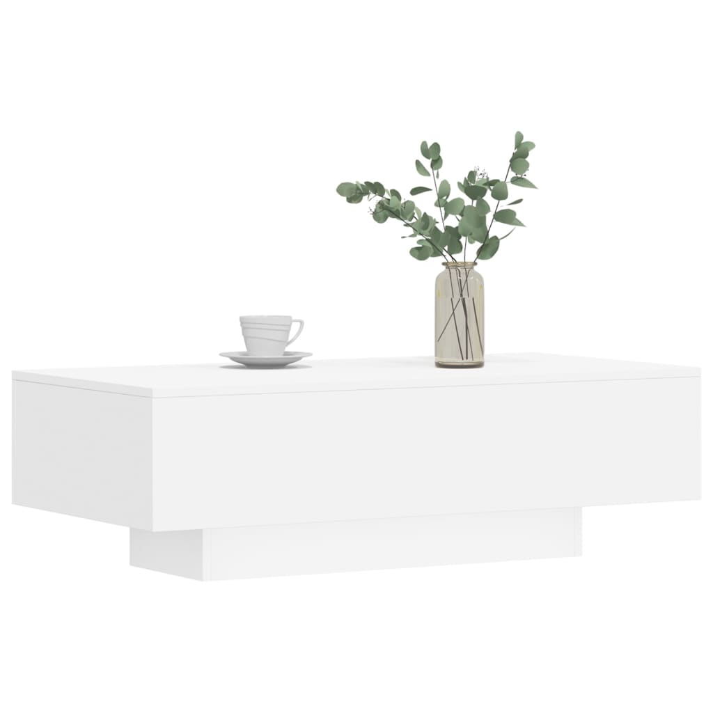 vidaXL Stolić za kavu bijeli 100 x 49,5 x 31 cm od konstruiranog drva