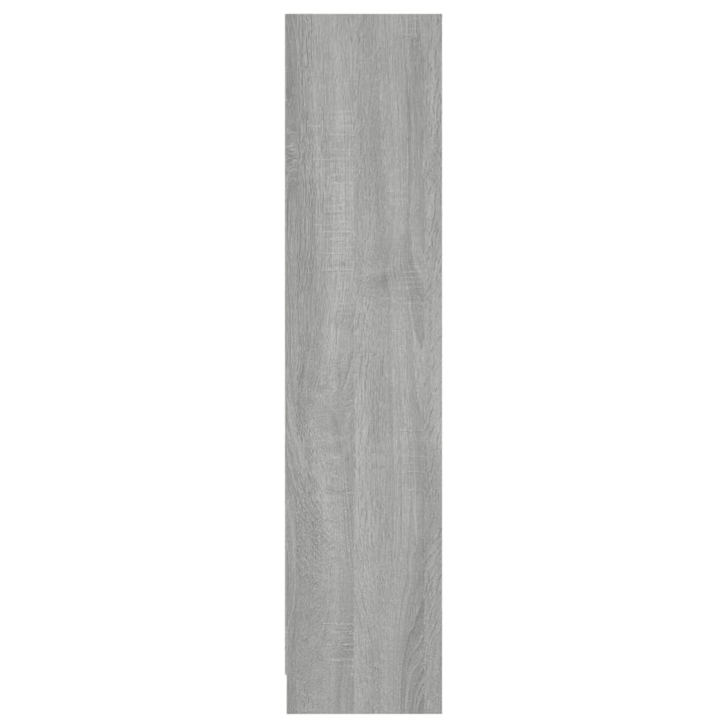 vidaXL Ormarić za knjige sivi hrast 60 x 24 x 109 cm konstruirano drvo