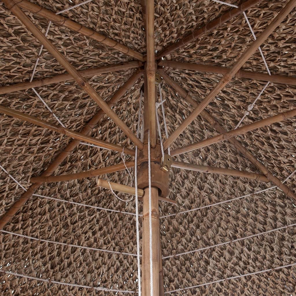 vidaXL Suncobran od bambusa s krovom od lišća banane 270 cm