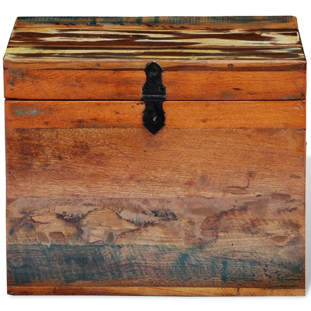vidaXL Kutija za pohranu od masivnog obnovljenog drva