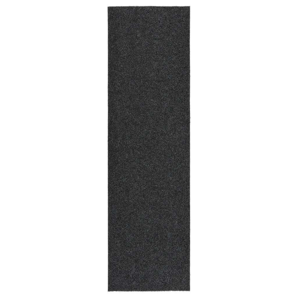 vidaXL Dugi tepih za hvatanje nečistoće 100 x 350 cm antracit
