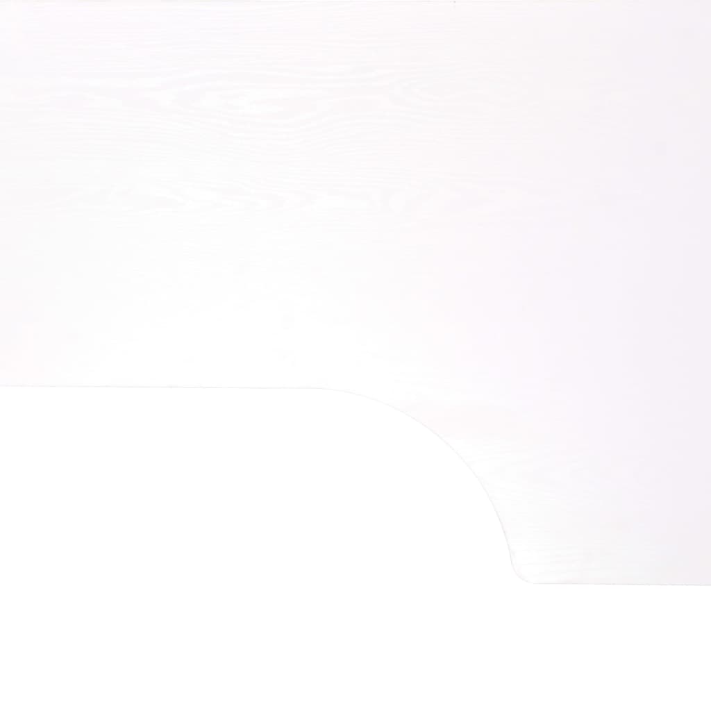 vidaXL Stol za računalo bijeli 120 x 72 x 70 cm