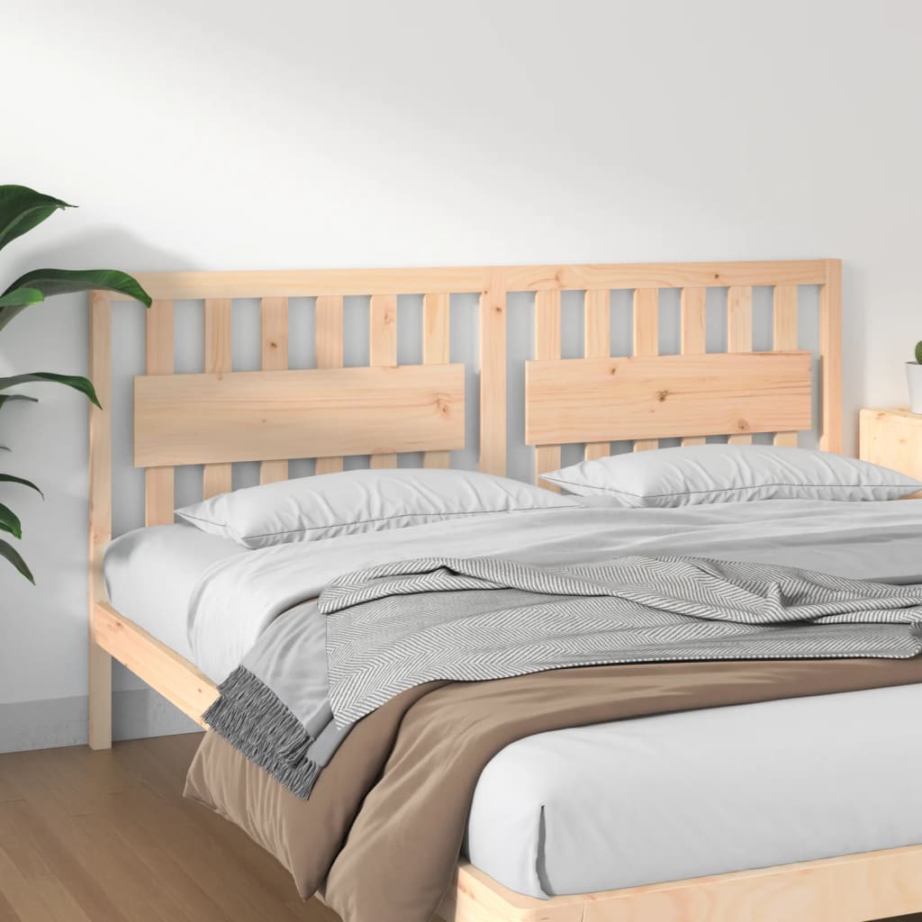 vidaXL Uzglavlje za krevet 185,5 x 4 x 100 cm od masivne borovine