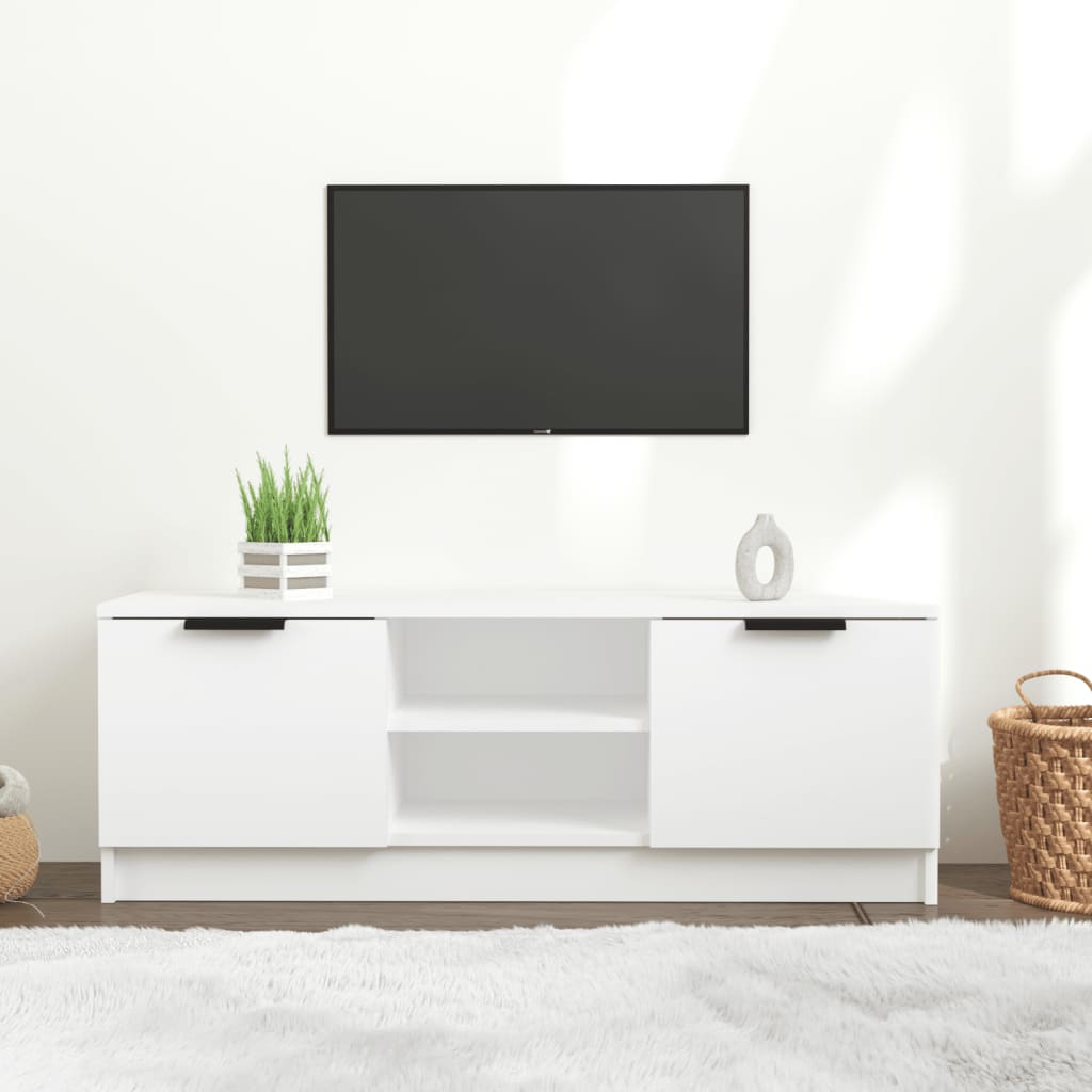 vidaXL TV ormarić bijeli 102 x 35 x 36,5 cm od konstruiranog drva
