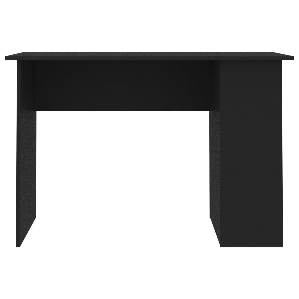 vidaXL Radni stol crni 110 x 60 x 73 cm od iverice