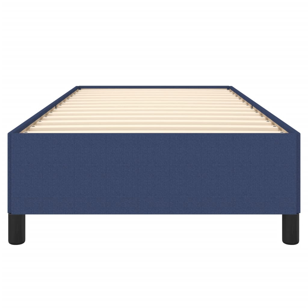 vidaXL Okvir za krevet plavi 90x200 cm od tkanine