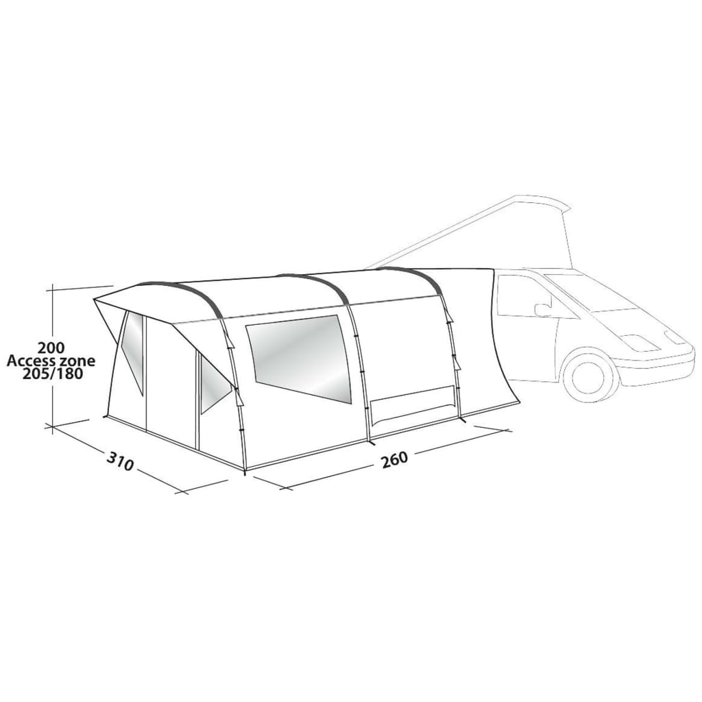 Easy Camp šator Wimberly sivi
