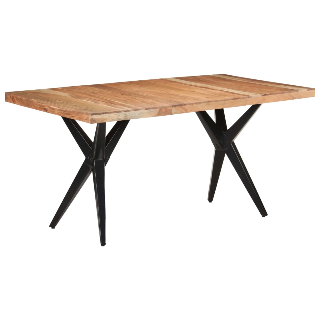 vidaXL Blagovaonski stol 160 x 80 x 76 cm od masivnog bagremovog drva