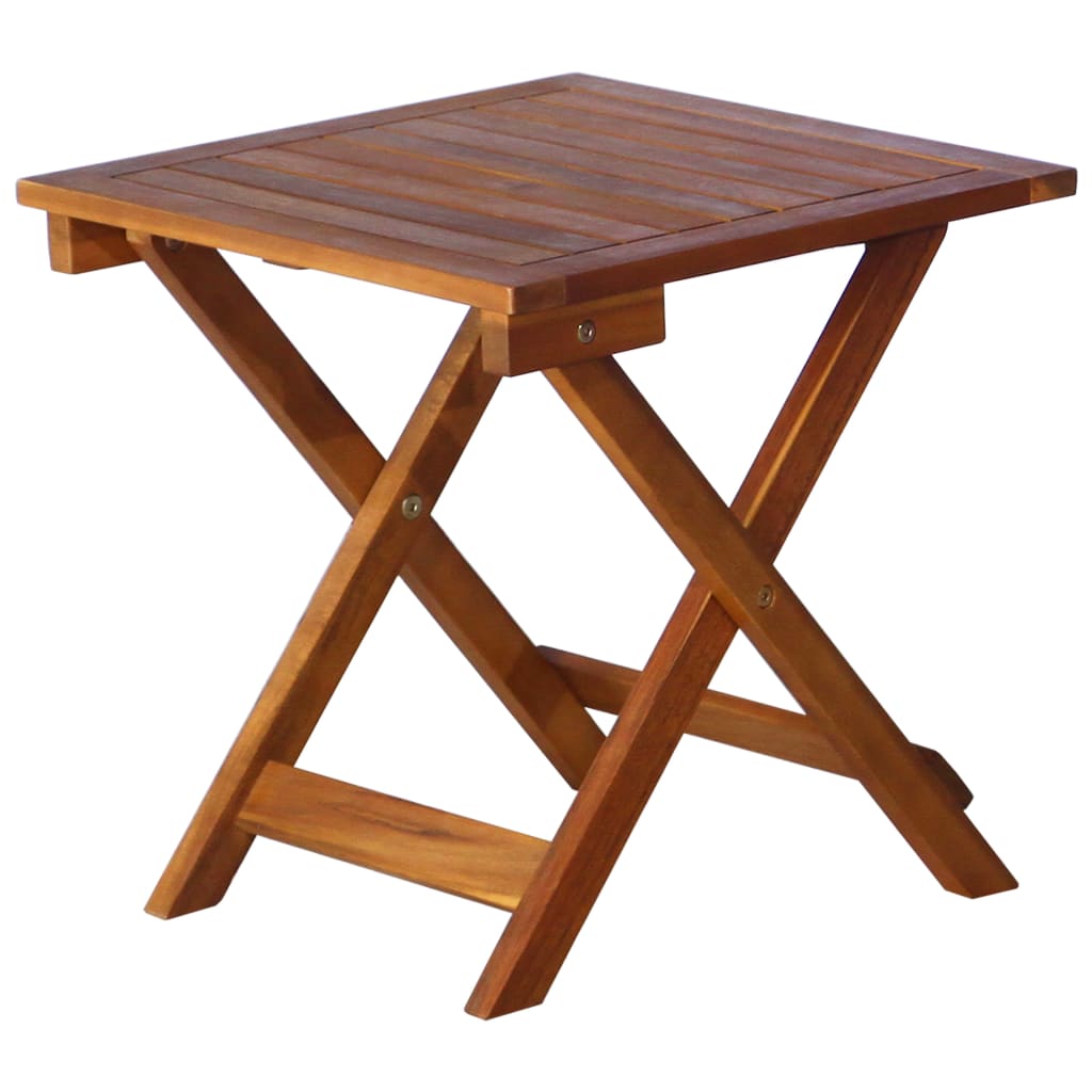 vidaXL 3-dijelna ležaljka za sunčanje sa stolićem od bagremovog drva