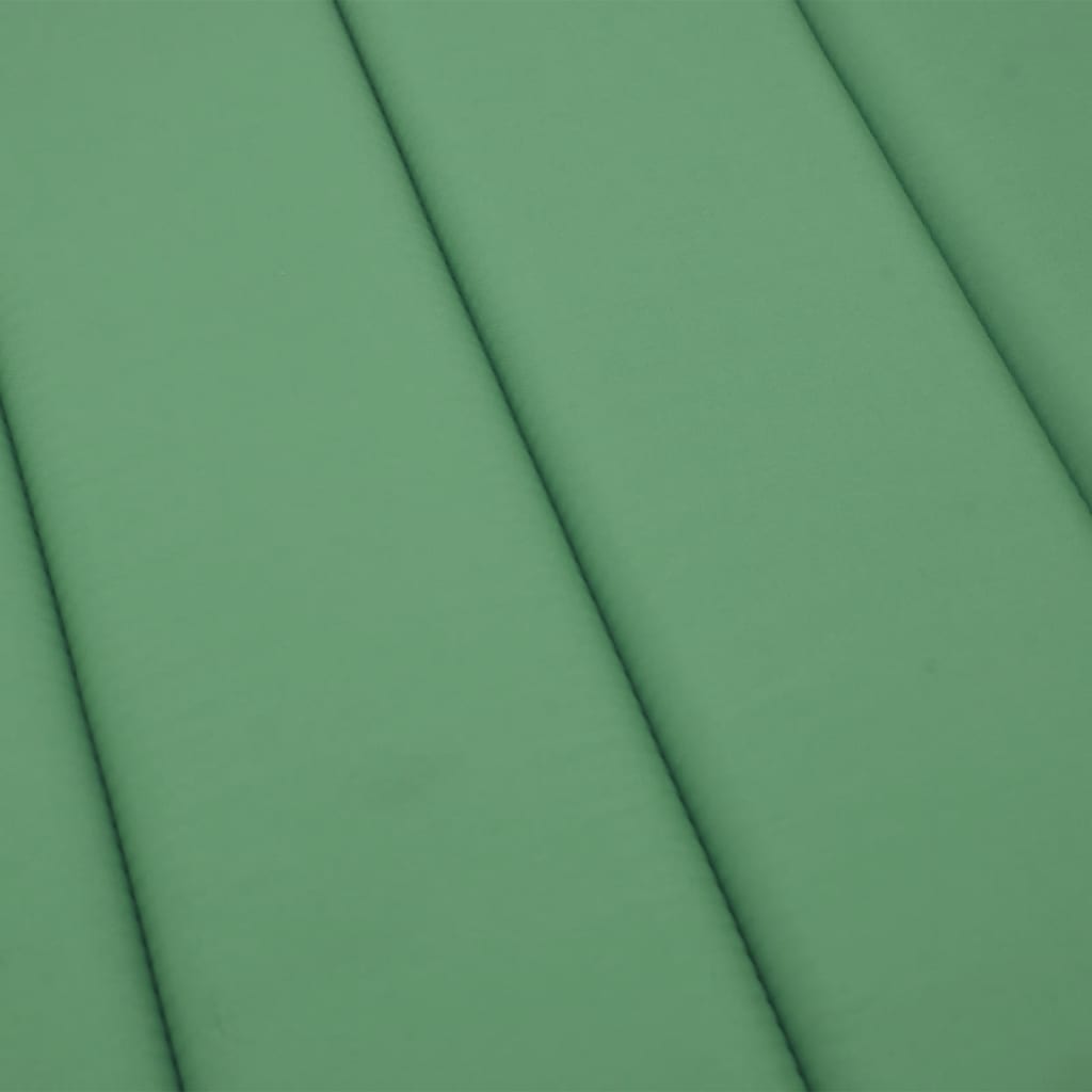 vidaXL Jastuk za ležaljku zeleni 200 x 70 x 3 cm od tkanine Oxford