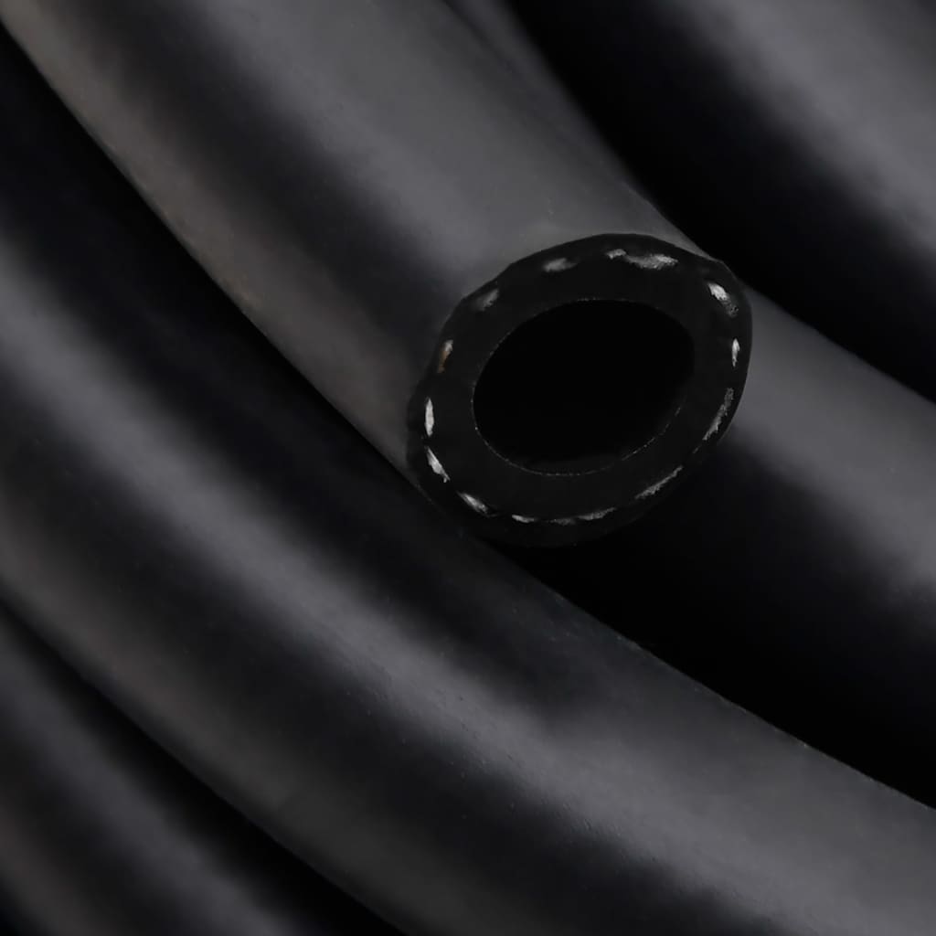 vidaXL Hibridno zračno crijevo crno 0,6 " 10 m od gume i PVC-a