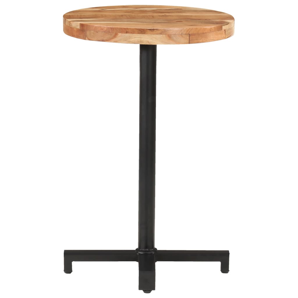 vidaXL Bistro stol okrugli Ø 50 x 75 cm od masivnog bagremovog drva