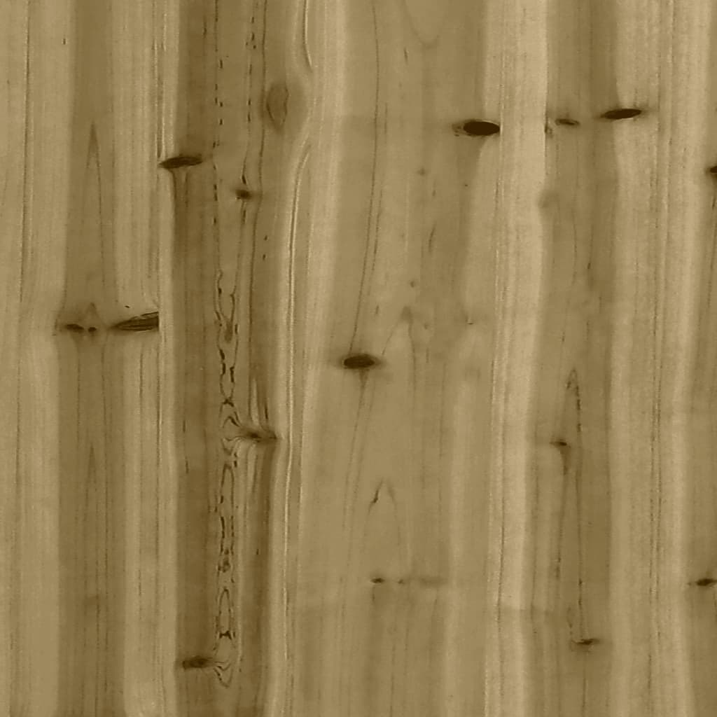 vidaXL Vrtni tabure 62 x 63,5 x 32 cm od impregnirane borovine