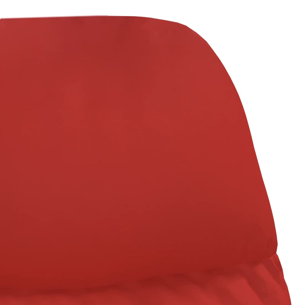 vidaXL Stolica za opuštanje od umjetne kože crvena boja vina